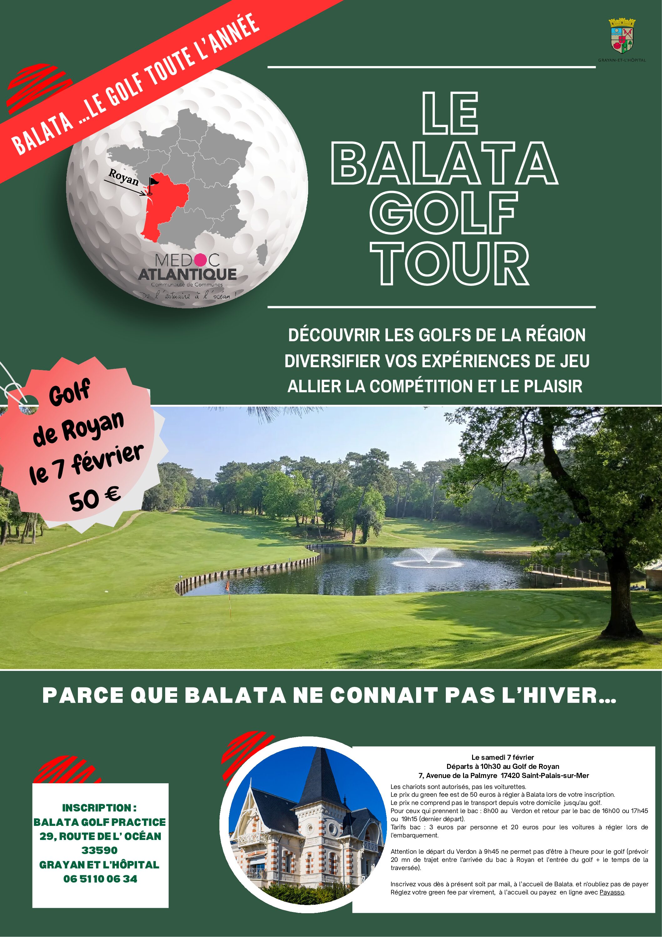 ROYAN : La troisième étape du Balata Golf Tour